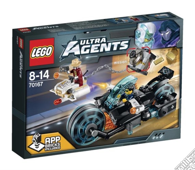 Lego 70167 - Ultra Agents - Fuga Con Il Tesoro Di Invizable gioco di Lego