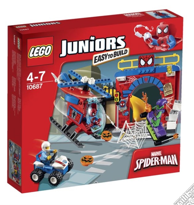Lego 10687 - Juniors - Il Nascondiglio Di Spider-Man gioco di Lego