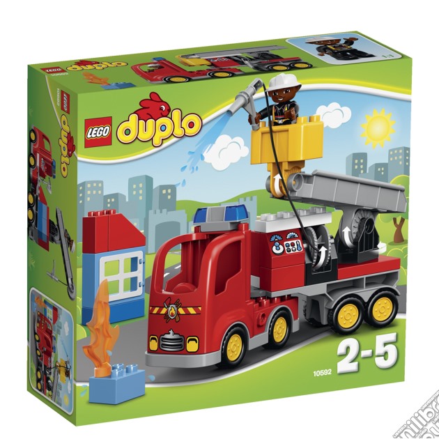 Lego 10592 - Duplo - Autopompa Dei Pompieri gioco di Lego