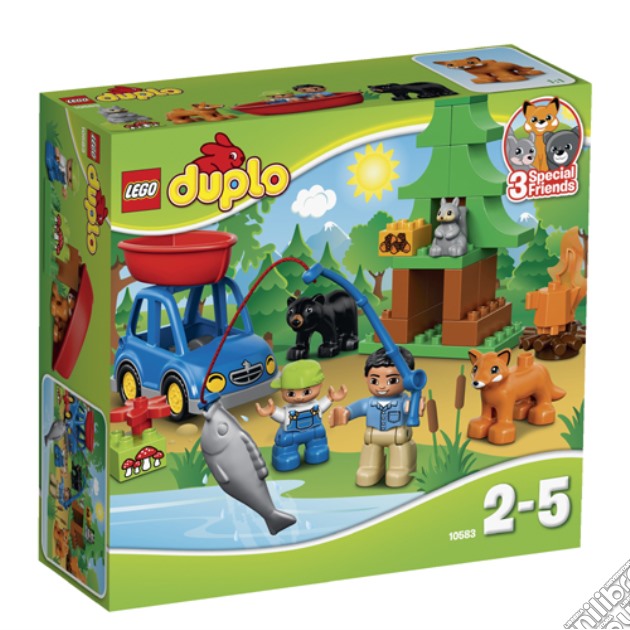 Lego 10583 - Duplo - Foresta - Campeggio Sul Lago gioco di Lego