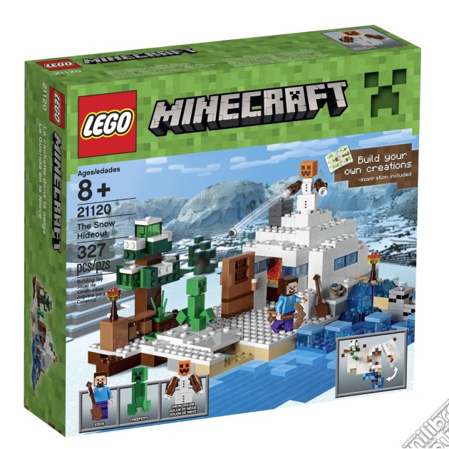 Lego 21120 - Minecraft - Nascondiglio Nella Neve gioco di Lego