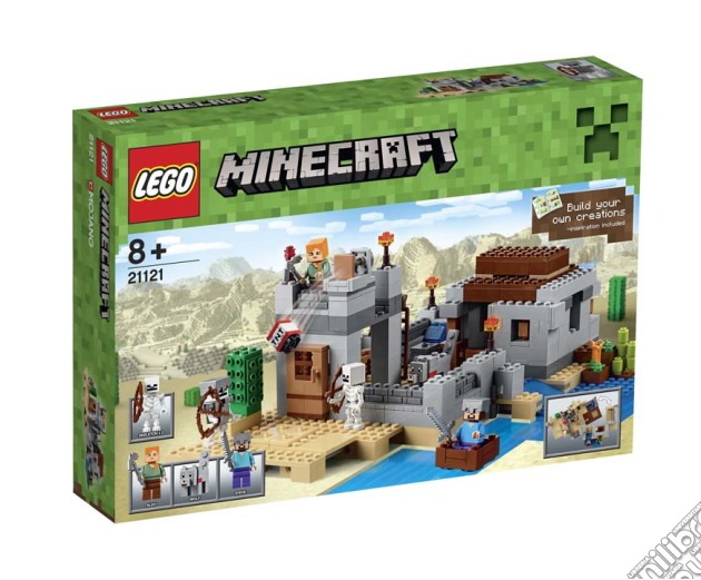 Lego 21121 - Minecraft - L'Avamposto Nel Deserto gioco di Lego
