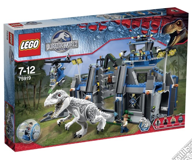 Lego 75919 - Jurassic World - L'Evasione Di Indominus Rex gioco di Lego