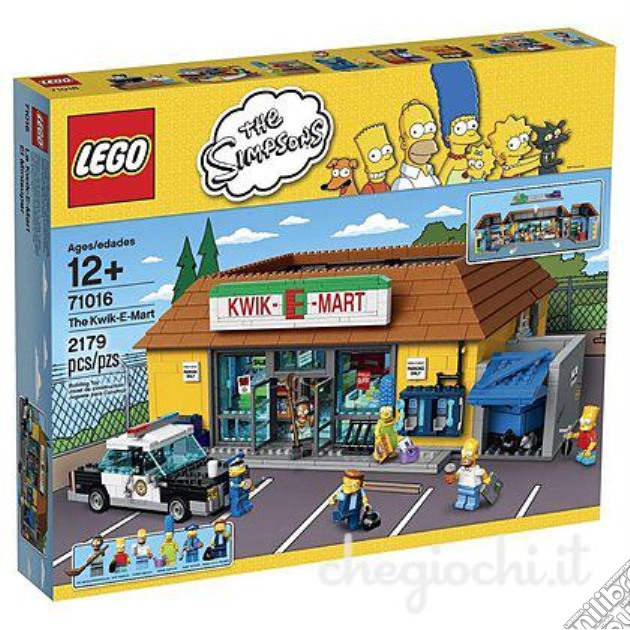 Lego 71016 - Speciale Collezionisti - Jet Market Dei Simpson gioco di Lego
