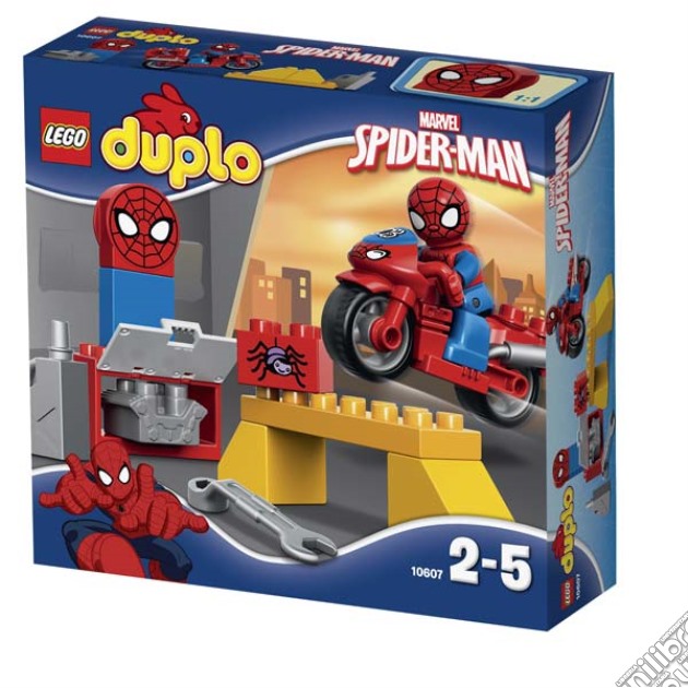 Lego 10607 - Duplo - Super Heroes - Il Laboratorio Della Ragno-Bici Di Spider-Man gioco di Lego