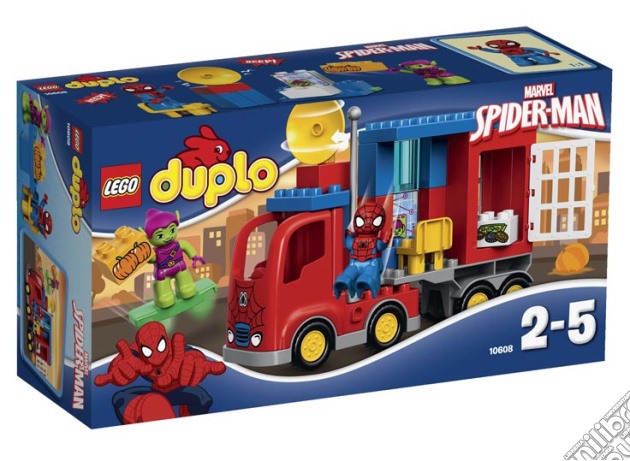 Lego 10608 - Duplo - Super Heroes - L'Avventura Del Camion-Ragno Di Spider-Man gioco di Lego