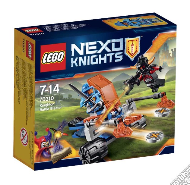 Lego 70310 - Nexo Knights - Blaster Da Battaglia Di Knighton gioco di Lego