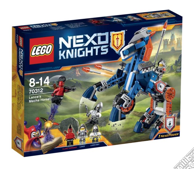 Lego 70312 - Nexo Knights - Il Cavallo Meccanico Di Lance gioco di Lego