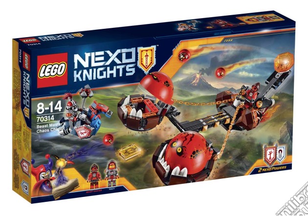 Lego 70314 - Nexo Knights - Il Carro Caotico Di Beast Master gioco di Lego