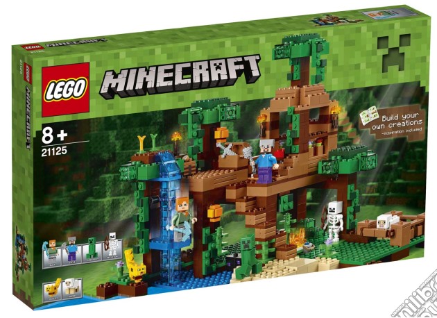 Lego 21125 - Minecraft - La Casetta Sull'Albero Della Giungla gioco di Lego