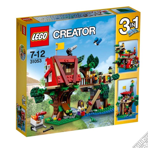 Lego 31053 - Creator - Avventure Sulla Casa Sull'Albero 3 In 1 gioco
