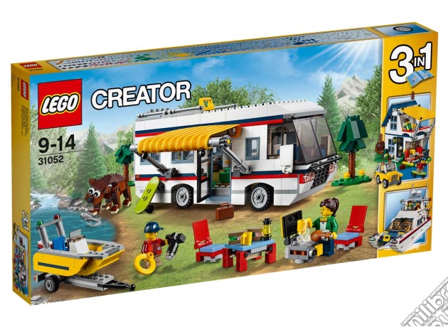 Lego 31052 - Creator - Vacanza Sul Camper 3 In 1 gioco