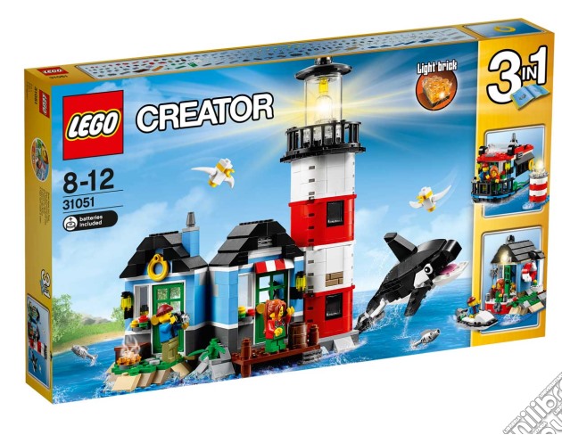 Lego 31051 - Creator - Punta Del Faro 3 In 1 gioco