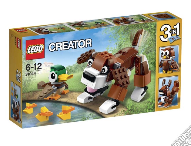 Lego 31044 - Creator - Animali Al Parco 3 In 1 gioco di Lego