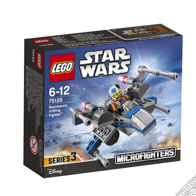 Lego 75125 - Star Wars - Microfighters Serie 3 - Hero Starfighter gioco di Lego