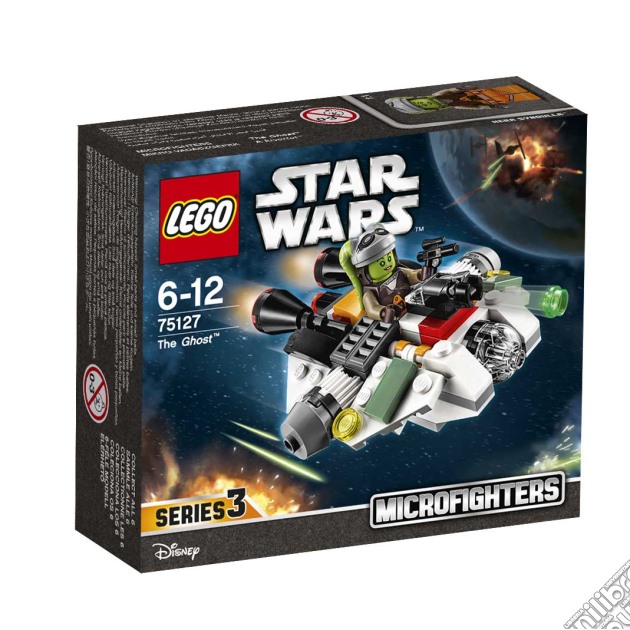 Lego 75127 - Star Wars - Microfighters Serie 3 - The Ghost gioco di Lego