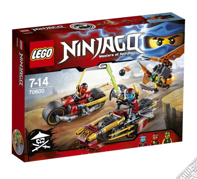 Lego 70600 - Ninjago - Inseguimento Sulla Moto Dei Ninja gioco di Lego