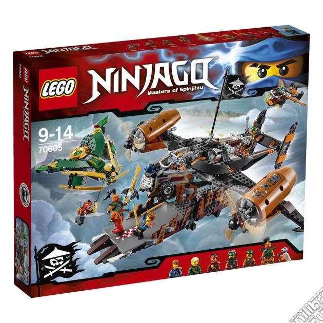 Lego 70605 - Ninjago - La Fortezza Della Sventura gioco di Lego