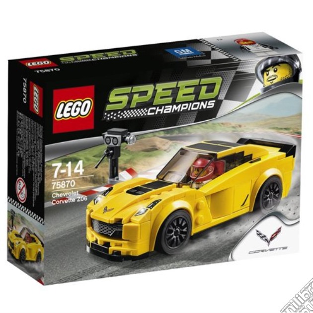 Lego 75870 - Speed Champions - Chevrolet Corvette Z06 gioco