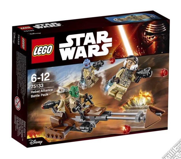 Lego 75133 - Star Wars - Battle Pack Ribelli gioco di Lego
