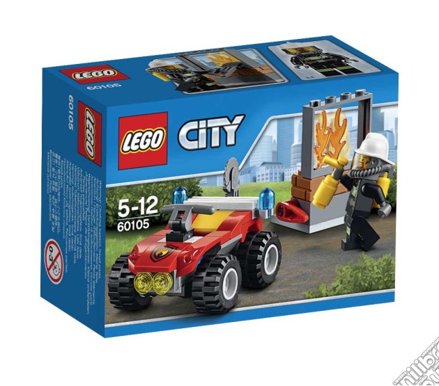 Lego 60105 - City - ATV Dei Pompieri gioco di Lego
