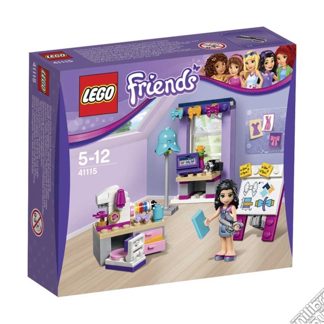 Lego 41115 - Friends - Il Laboratorio Creativo Di Emma gioco di Lego
