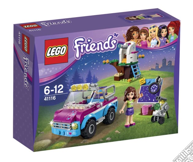 Lego 41116 - Friends - L'Auto Per Esplorazioni Di Olivia gioco di Lego