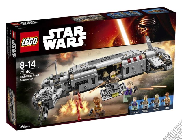 Lego 75140 - Star Wars - Resistance Troop Transport gioco di Lego