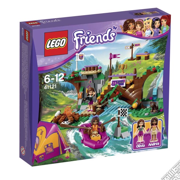 Lego 41121 - Friends - Rafting Al Campo Avventure gioco di Lego