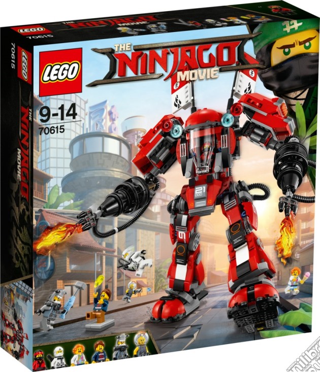 Lego Ninjago. Mech di fuoco 70615 gioco di Lego