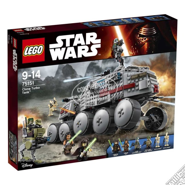 Lego Star Wars - Clone Turbo Tank gioco di Lego