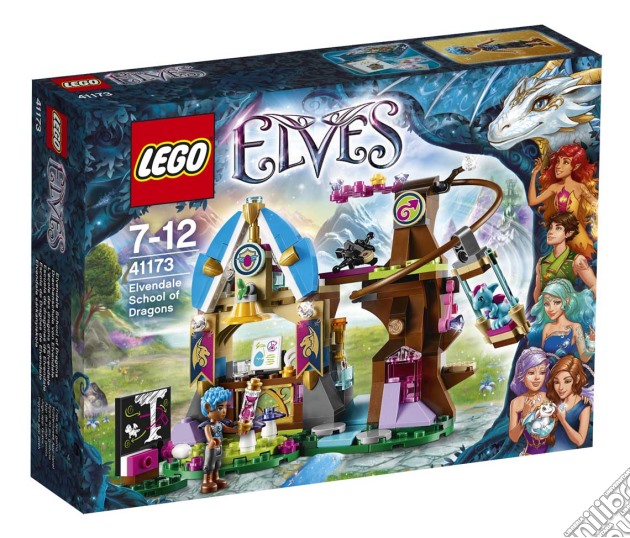 Lego 41173 - Elves - La Scuola Dei Dragoni Di Elvendale gioco di Lego