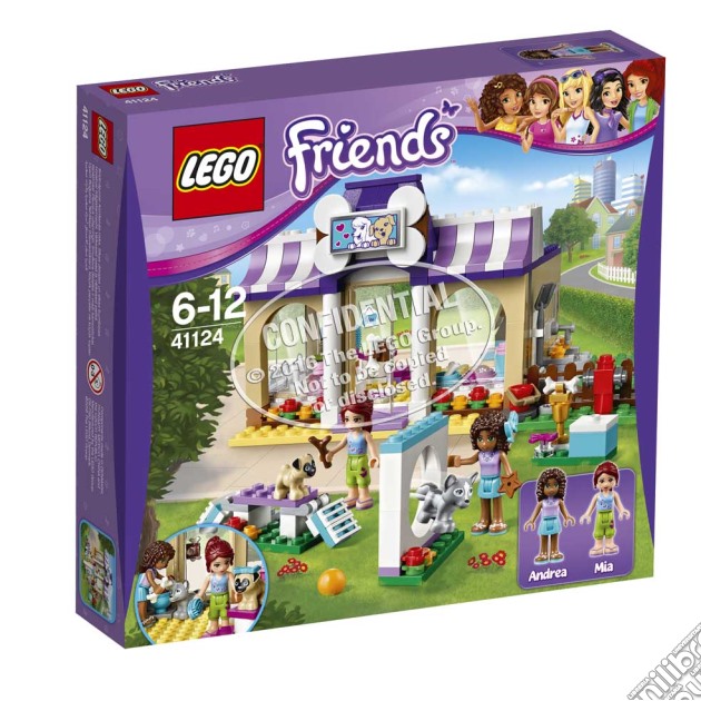 Lego 41124 - Friends - Il Salone Dei Cuccioli Di Heartlake gioco di Lego