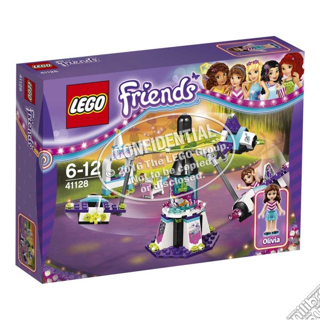 Lego 41128 - Friends - La Giostra Spaziale Del Parco Divertimenti gioco di Lego