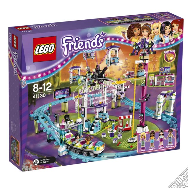 Lego 41130 - Friends - Le Montagne Russe Del Parco Divertimenti gioco di Lego