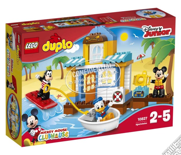 Lego 10827 - Duplo - La Casa Di Topolino - Casa Sulla Spiaggia gioco di Lego