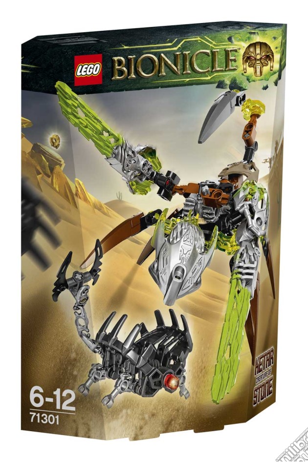 Lego 71301 - Bionicle - Ketar Creatura Della Pietra gioco di Lego