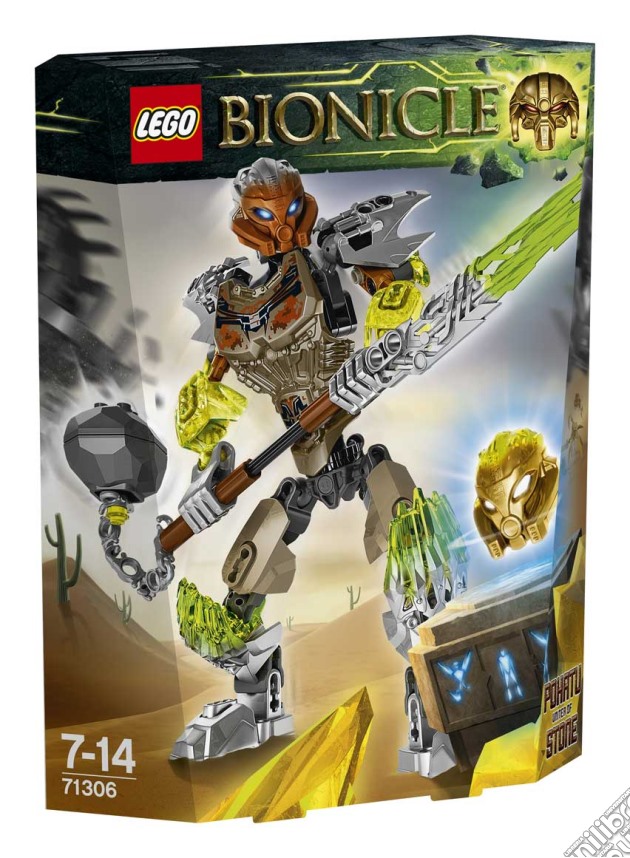 Lego 71306 - Bionicle - Pohatu Unificatore Della Pietra gioco di Lego