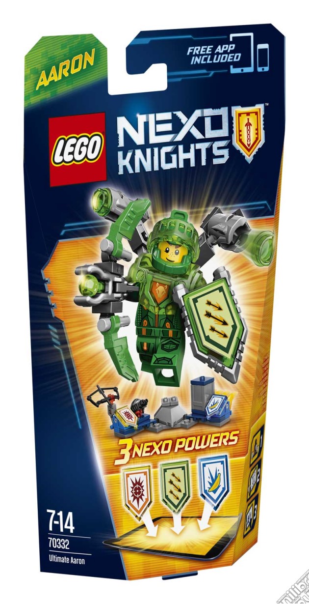 Lego 70332 - Nexo Knights - Ultimate Aaron gioco di Lego