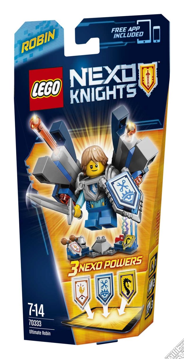 Lego 70333 - Nexo Knights - Ultimate Robin gioco di Lego