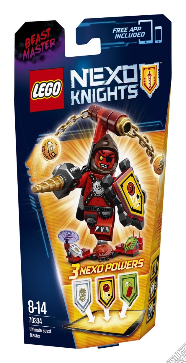 Lego 70334 - Nexo Knights - Ultimate Beast Master gioco di Lego