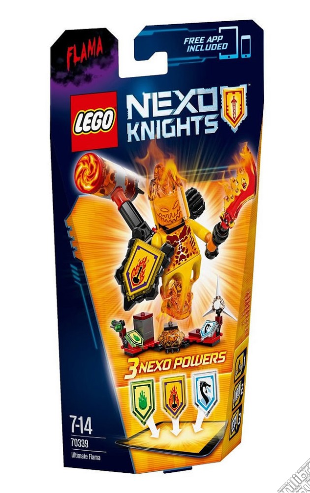 Lego 70339 - Nexo Knights - Ultimate Flama gioco di Lego