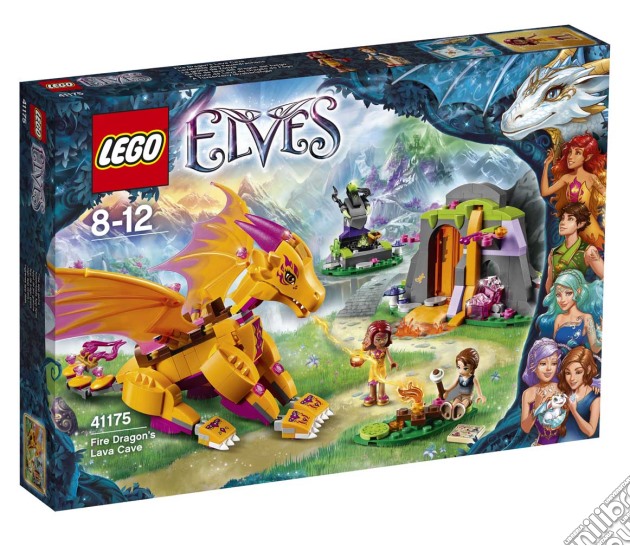 Lego 41175 - Elves - La Grotta Lavica Del Dragone Di Fuoco gioco di Lego