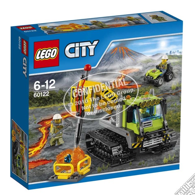 Lego 60122 - City - Cingolato Vulcanico gioco di Lego