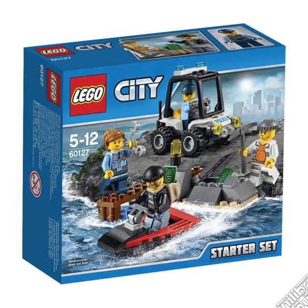Lego 60127 - City - Starter Set Polizia Dell'Isola gioco di Lego