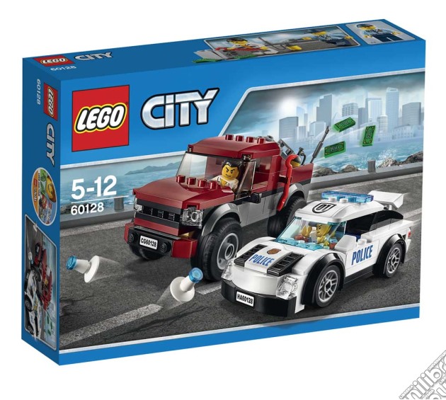 Lego 60128 - City - Inseguimento Della Polizia gioco di Lego
