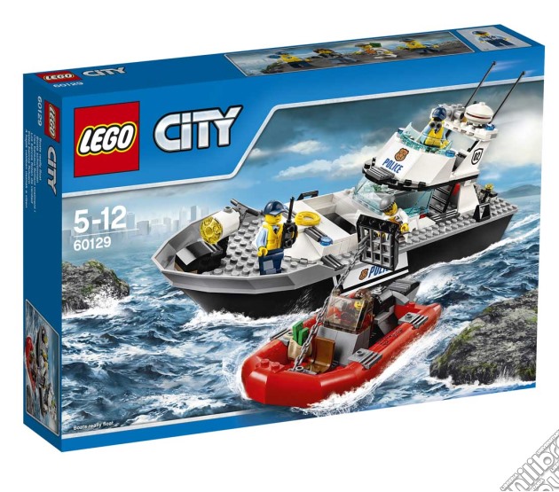 Lego 60129 - City - Motoscafo Della Polizia gioco di Lego