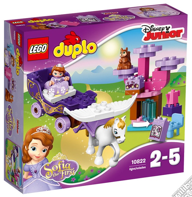 Lego 10822 - Duplo - Principesse Disney - Sofia La Principessa - La Prima Carrozza Magica gioco di Lego