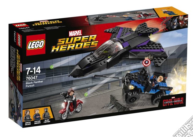 Lego 76047 - Marvel Super Heroes - Captain America Movie Set 1 gioco di Lego