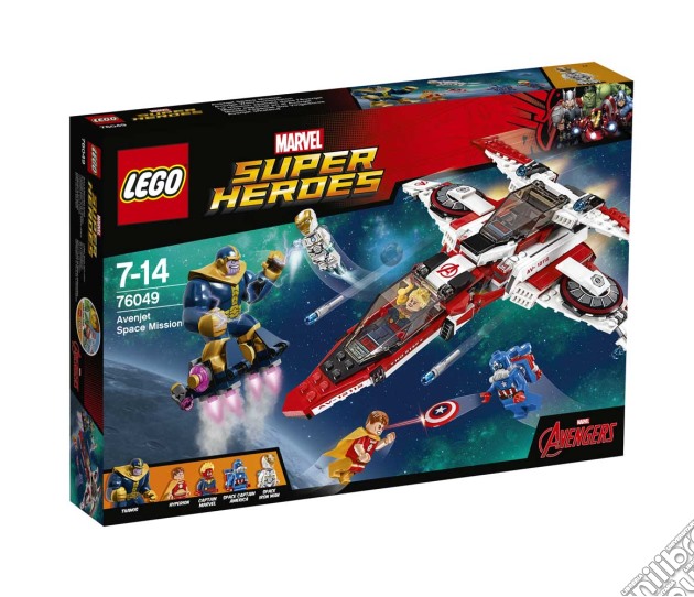 Lego 76049 - Marvel Super Heroes - Missione Spaziale Dell'Aven-Jet gioco di Lego
